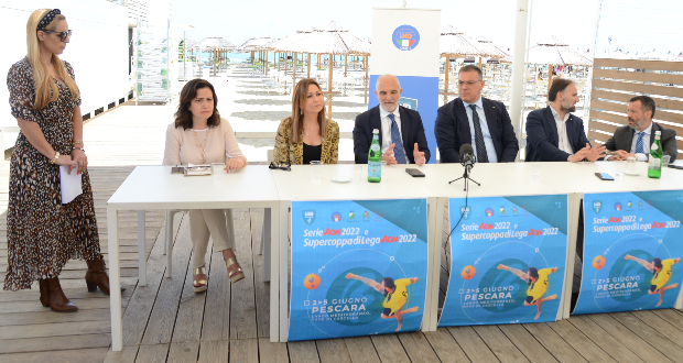 Serie A BEACH SOCCER, si parte il 2 giugno: presentata a Pescara la tappa abruzzese